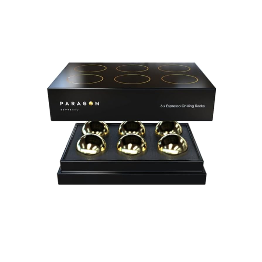 【Nucleus】PARAGON NUC-007 Nucleus Paragon Espresso Chilling Rocks - Pacote com 6